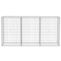 Gabion Basket Galvanised Steel 200x30x100 cm Kings Warehouse