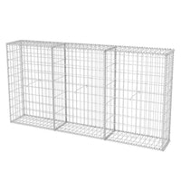Gabion Basket Galvanised Steel 200x30x100 cm Kings Warehouse