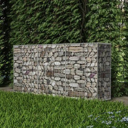 Gabion Basket Galvanised Steel 200x50x100 cm Kings Warehouse