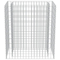 Gabion Raised Bed Galvanised Steel 90x50x100 cm Kings Warehouse