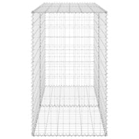 Gabion Wall with Covers Galvanised Steel 150x60x100 cm Garden Supplies Kings Warehouse