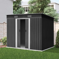 Garden Shed 2.38x1.31M Outdoor Storage Sheds Tool Workshop garden sheds Kings Warehouse