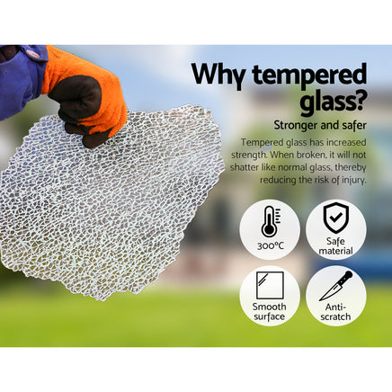 Gardeon 5PC Outdoor Furniture Sofa Set Wicker Garden Patio Pool Lounge Furniture > Outdoor Kings Warehouse