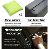 Gardeon 7PC Sofa Set Outdoor Furniture Lounge Setting Wicker Couches Garden Patio Pool Furniture > Outdoor Kings Warehouse