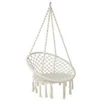 Garden Hammock Chair Swing Bed Relax Rope Portable Outdoor Hanging Indoor 124CM