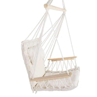 Gardeon Hammock Hanging Swing Chair - Cream Kings Warehouse