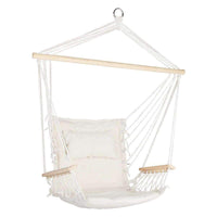 Gardeon Hammock Hanging Swing Chair - Cream Kings Warehouse