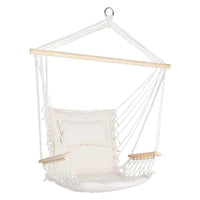 Garden Hammock Hanging Swing Chair - Cream