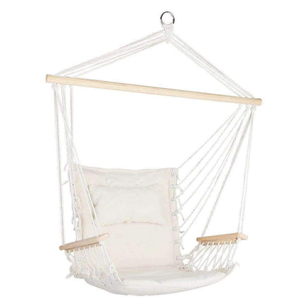 Gardeon Hammock Hanging Swing Chair - Cream Kings Warehouse