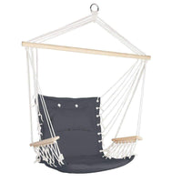 Gardeon Hammock Hanging Swing Chair - Grey Kings Warehouse