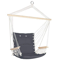 Gardeon Hammock Hanging Swing Chair - Grey Kings Warehouse 