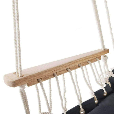 Gardeon Hammock Hanging Swing Chair - Grey Kings Warehouse