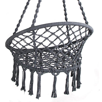 Gardeon Hammock Swing Chair - Grey Kings Warehouse