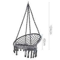 Gardeon Hammock Swing Chair - Grey Kings Warehouse