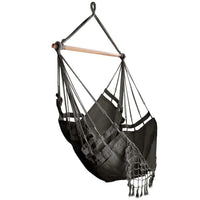 Gardeon Hammock Swing Chair - Grey Kings Warehouse