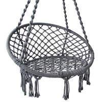 Gardeon Hammock Swing Chair - Grey Kings Warehouse