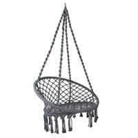 Gardeon Hammock Swing Chair - Grey Kings Warehouse