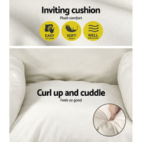 Gardeon Outdoor Furniture Egg Hammock Porch Hanging Pod Swing Chair with Stand Outdoor Kings Warehouse