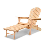 Garden Outdoor Furniture Sun Lounge Chairs Beach Chair Recliner Adirondack Patio Garden