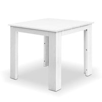 Gardeon Outdoor Side Beach Table - White Kings Warehouse