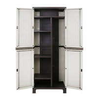 Gardeon Outdoor Storage Cabinet Cupboard Lockable Garage 173cm Giantz Kings Warehouse 
