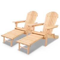 Gardeon Outdoor Sun Lounge Chairs Patio Furniture Beach Chair Lounger Home & Garden Kings Warehouse 