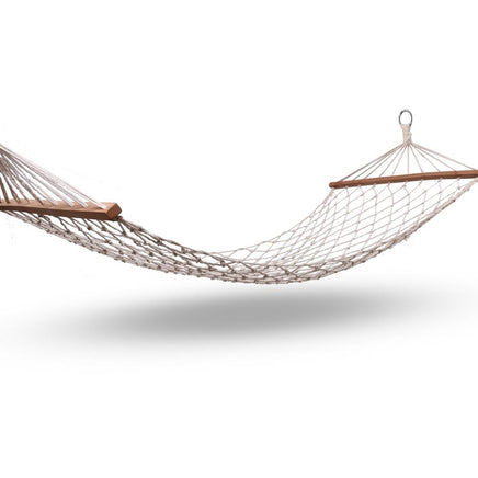 Gardeon Swing Hammock Bed Cream Hammocks Kings Warehouse