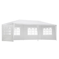 Gazebo 3x6 Outdoor Marquee Side Wall Party Wedding Tent Camping White Kings Warehouse