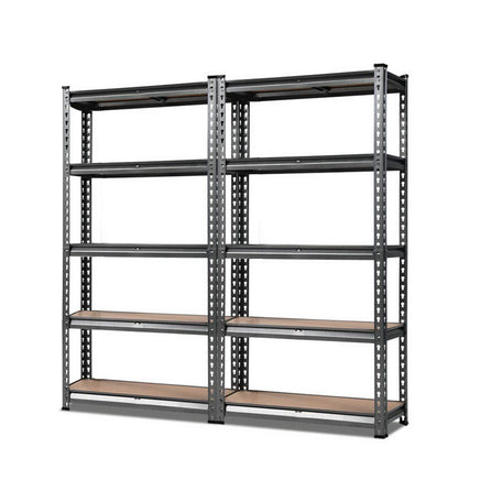 Giantz 2x1.5M Steel Warehouse Racking Rack Shelving Storage Garage Shelves Shelf Giantz Kings Warehouse