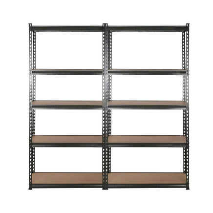 Giantz 4X1.8M Garage Shelving Warehouse Rack Storage Shelves Pallet Racking Charcoal Storage Supplies Kings Warehouse