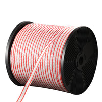 Giantz Electric Fence Wire 400M Tape Fencing Roll Energiser Poly Stainless Steel Farm Supplies Kings Warehouse