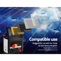 Giantz Electric Fence Wire 500M Fencing Roll Energiser Poly Stainless Steel Farm Supplies Kings Warehouse