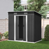 Giantz Garden Shed Outdoor Storage Sheds Tool Workshop 1.94x1.21M with Base garden sheds Kings Warehouse