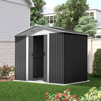 Giantz Garden Shed Outdoor Storage Sheds Tool Workshop 2.58X2.07M with Base garden sheds Kings Warehouse