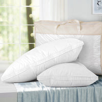 Giselle Bedding Duck Feather Down Twin Pack Pillow Giselle Bedding Kings Warehouse
