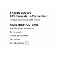 Giselle Bedding Foam Wedge Back Support Pillow Kings Warehouse