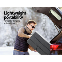 Giselle Bedding Folding Mattress Foldable Portable Bed Floor Mat Camping Pad Kings Warehouse