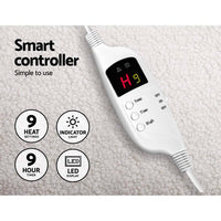 Giselle Bedding King Size Electric Blanket Fleece Bedding Kings Warehouse