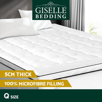 Giselle Bedding Mattress Topper Pillowtop - Queen Kings Warehouse