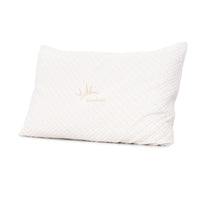 Giselle Bedding Set of 2 Single Bamboo Memory Foam Pillow Kings Warehouse