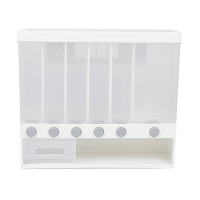 Grain Container Cereal Dispenser 10L Dry Food Rice Flour Storage Box Wall Kings Warehouse