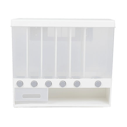 Grain Container Cereal Dispenser 10L Dry Food Rice Flour Storage Box Wall Kings Warehouse