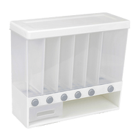 Grain Container Cereal Dispenser 10L Dry Food Rice Flour Storage Box Wall Kings Warehouse