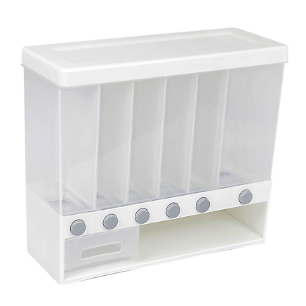 Grain Container Cereal Dispenser 10L Dry Food Rice Flour Storage Box Wall Kings Warehouse