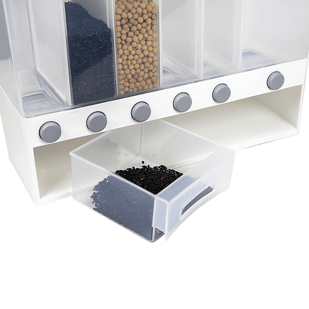 Grain Container Cereal Dispenser 10L Dry Food Rice Flour Storage Box Wall Kings Warehouse