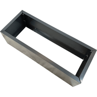 Grey Metal Planter Small Garden Supplies Kings Warehouse