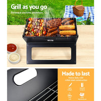 Grillz Notebook Portable Charcoal BBQ Grill BBQ Kings Warehouse 