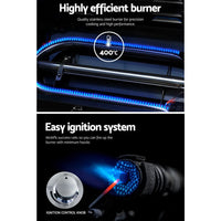 Grillz Portable Gas BBQ KingsWarehouse