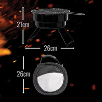 Havana Outdoors 2-IN-1 BBQ Grill Cooler Combo Set Outdoor Camping Picnic Kings Warehouse