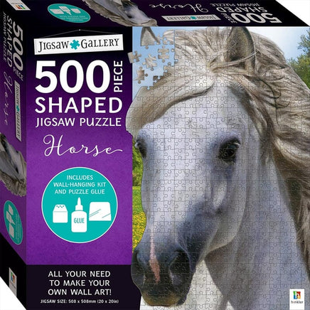 Horse 500 Piece Shaped Jigsaw Puzzle Kings Warehouse